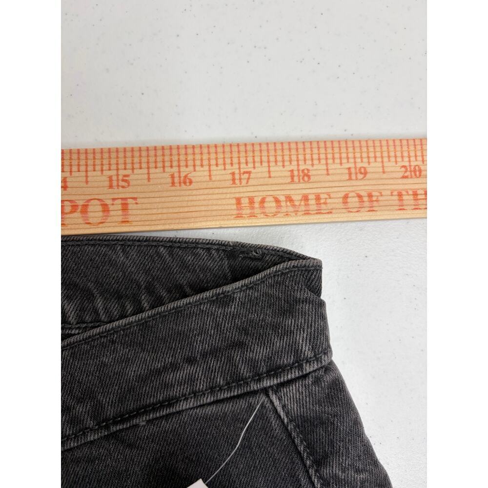 Old Navy High Waisted Barrel Ankle Jeans Sz 16 Tall Gray Wash Modern Relaxed NWT - Picture 8 of 10